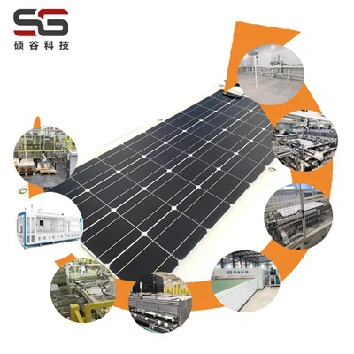 Automaattinen aurinkopaneelien valmistuslinja